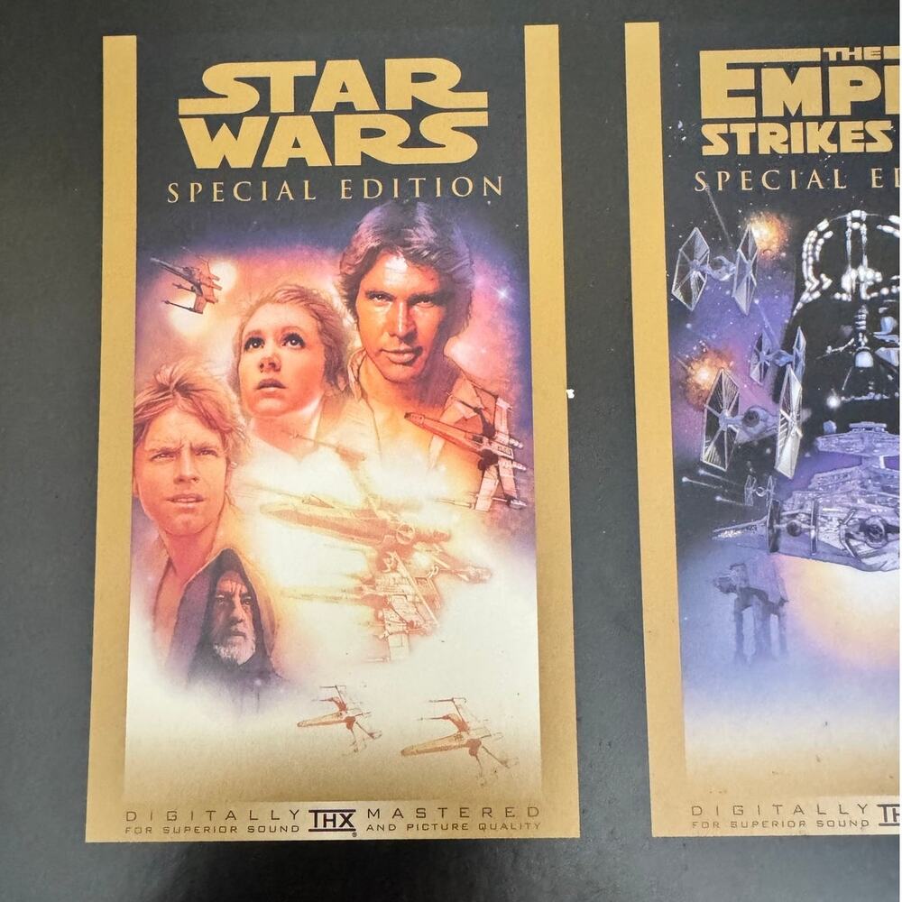 1997 Star Wars Special Edition Trilogy Promo Poster Lucasfilm 20th Century Fox